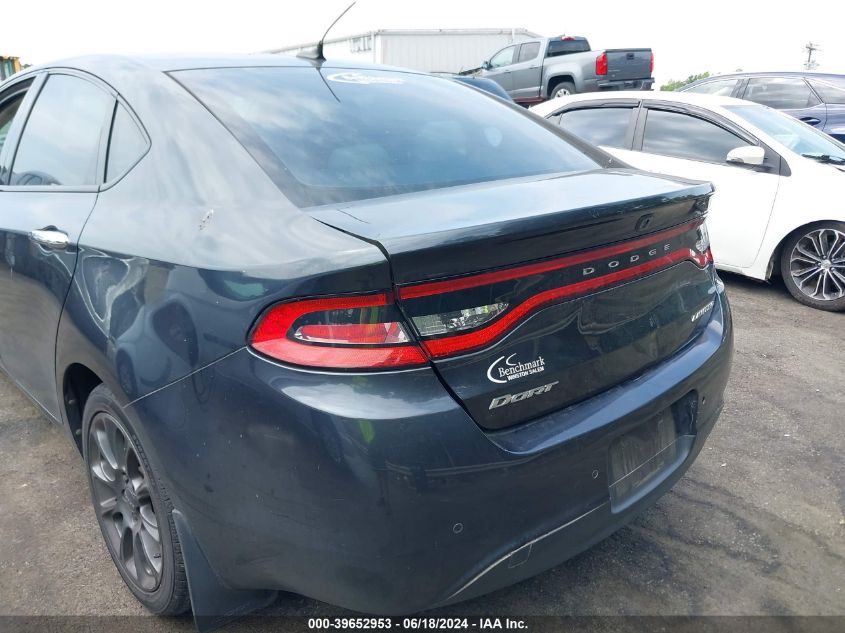 2013 Dodge Dart Limited VIN: 1C3CDFCAXDD147390 Lot: 39652953