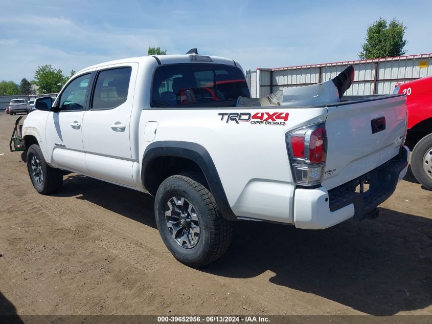 2021 Toyota Tacoma Trd Off-Road VIN: 3TMCZ5AN0MM445271 Lot: 39652956