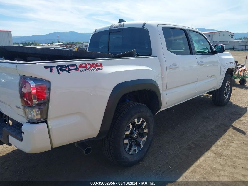 2021 Toyota Tacoma Trd Off-Road VIN: 3TMCZ5AN0MM445271 Lot: 39652956