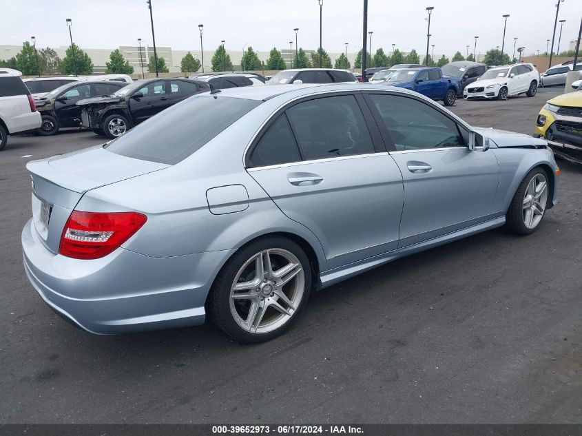 2013 Mercedes-Benz C 250 Luxury/Sport VIN: WDDGF4HBXDA779942 Lot: 39652973