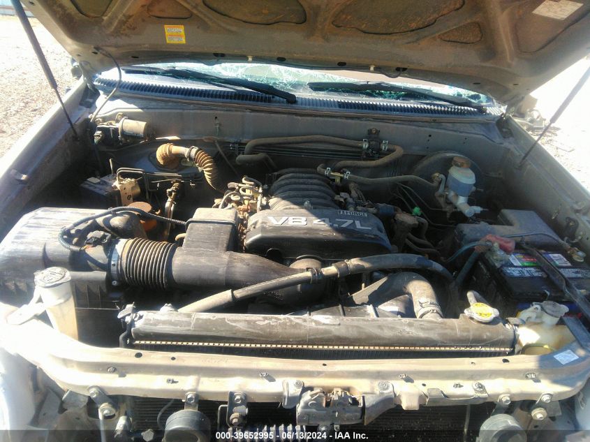 5TBRT34105S464597 2005 Toyota Tundra Sr5 V8