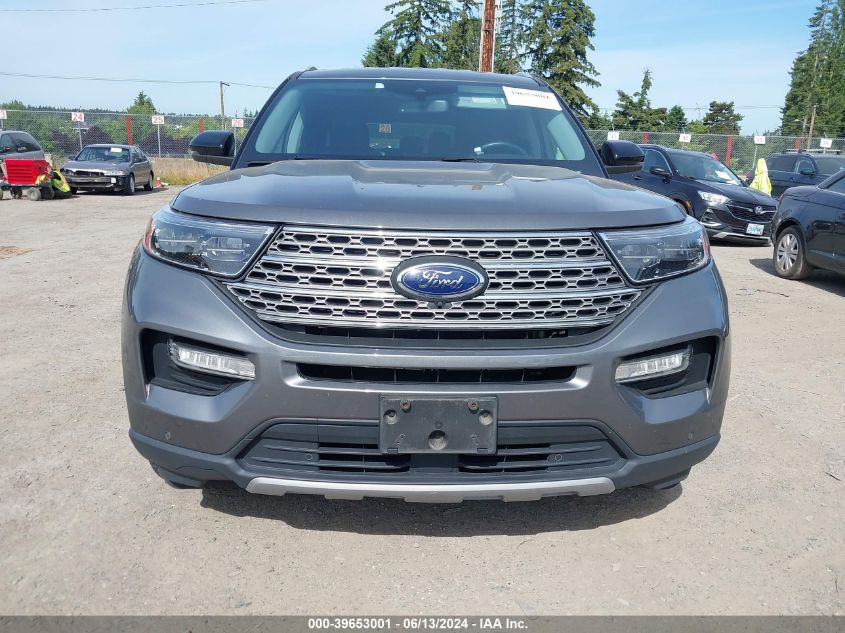 2021 Ford Explorer Limited VIN: 1FMSK8FH5MGA85585 Lot: 39653001