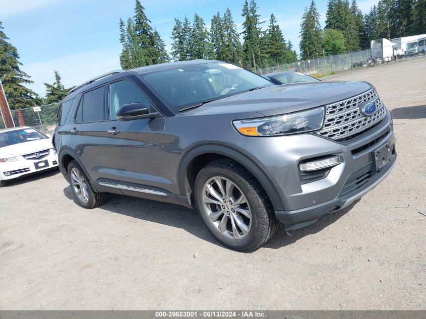 2021 Ford Explorer Limited VIN: 1FMSK8FH5MGA85585 Lot: 39653001