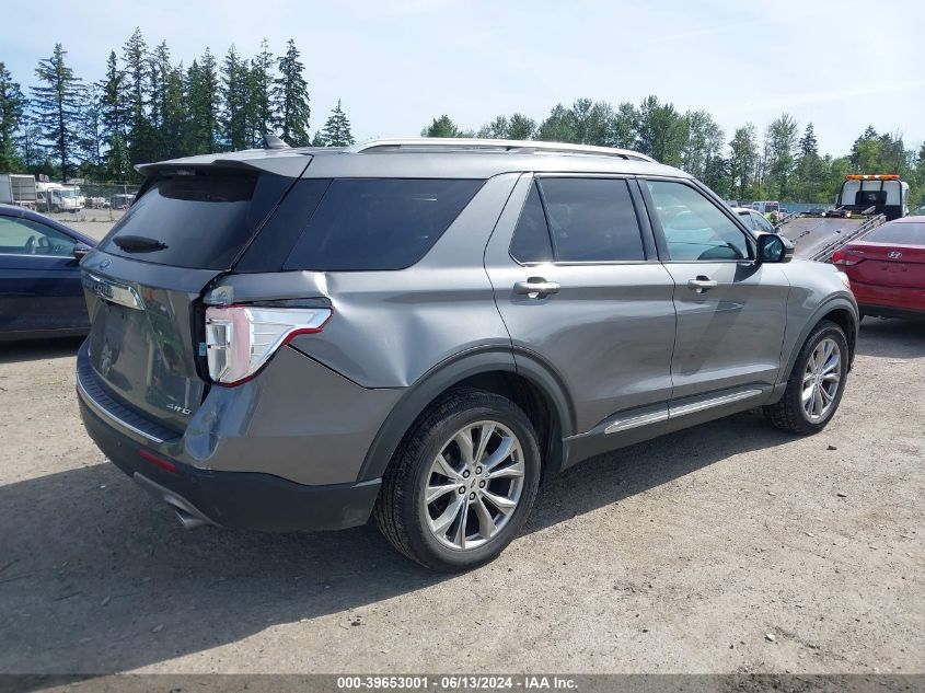 2021 Ford Explorer Limited VIN: 1FMSK8FH5MGA85585 Lot: 39653001