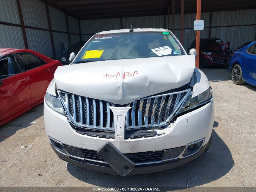 2012 Lincoln Mkx VIN: 2LMDJ6JK0CBL02523 Lot: 39653009