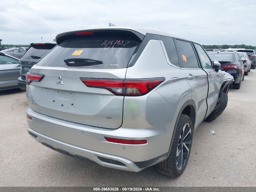 2024 Mitsubishi Outlander Se 2.5 S-Awc/Se Black Edition S-Awc/Se Black Edition W/Pano Roof S-Awc/Se Ralliart S-Awc VIN: JA4J4VA82RZ045700 Lot: 39653026