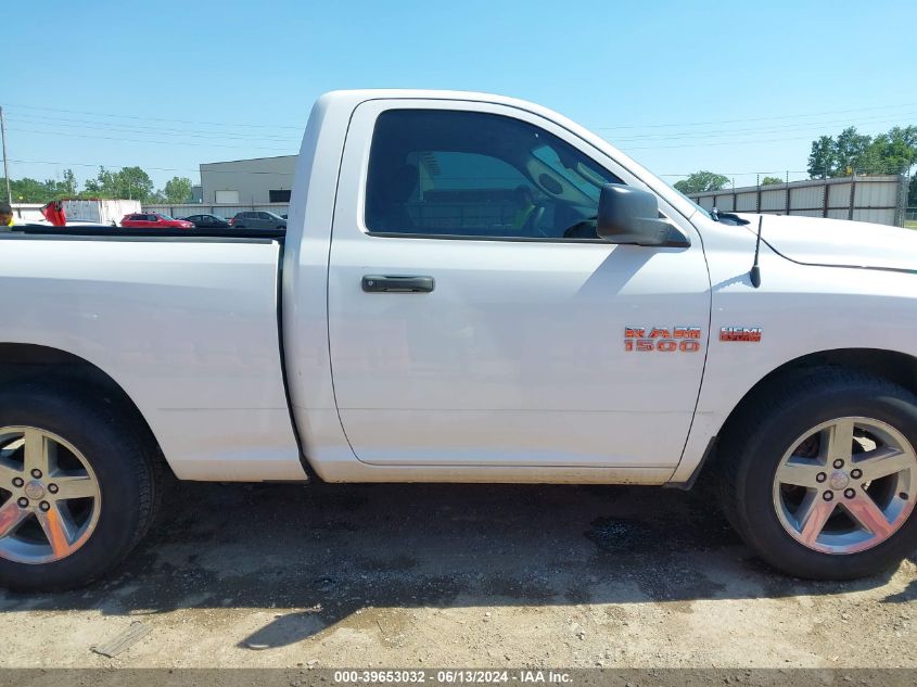 2018 Ram 1500 Tradesman Regular Cab 4X2 6'4 Box VIN: 3C6JR6AT8JG148777 Lot: 39653032