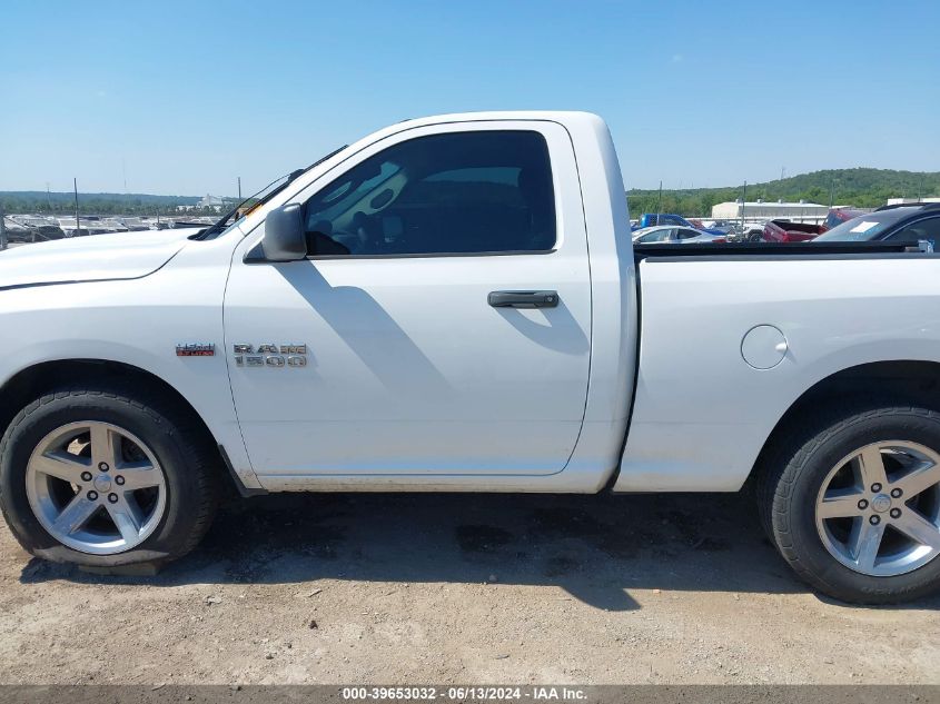 2018 Ram 1500 Tradesman Regular Cab 4X2 6'4 Box VIN: 3C6JR6AT8JG148777 Lot: 39653032