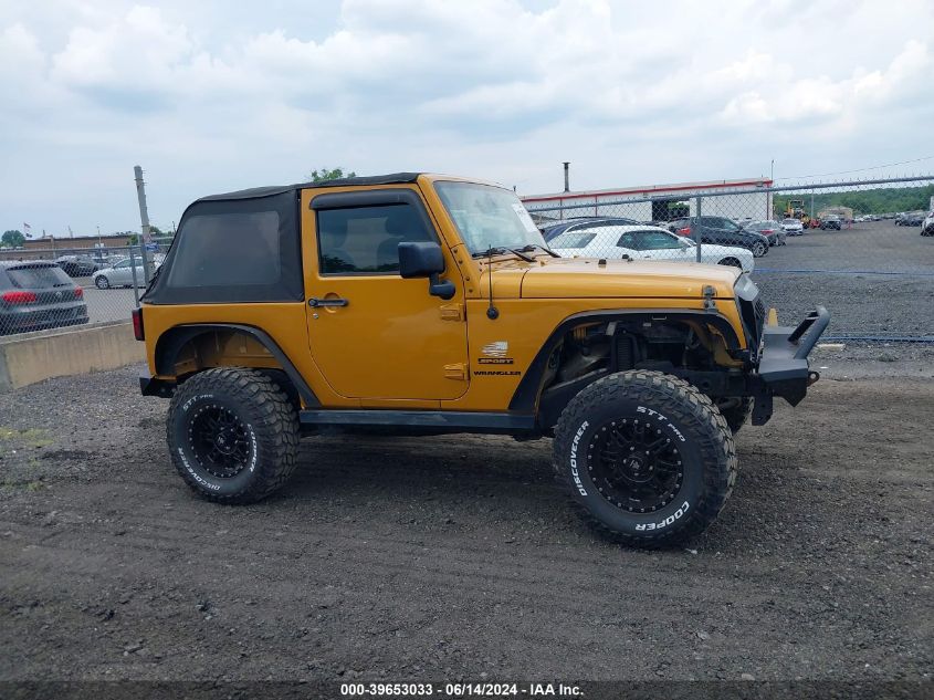 2014 Jeep Wrangler Sport VIN: 1C4AJWAG9EL287389 Lot: 39653033