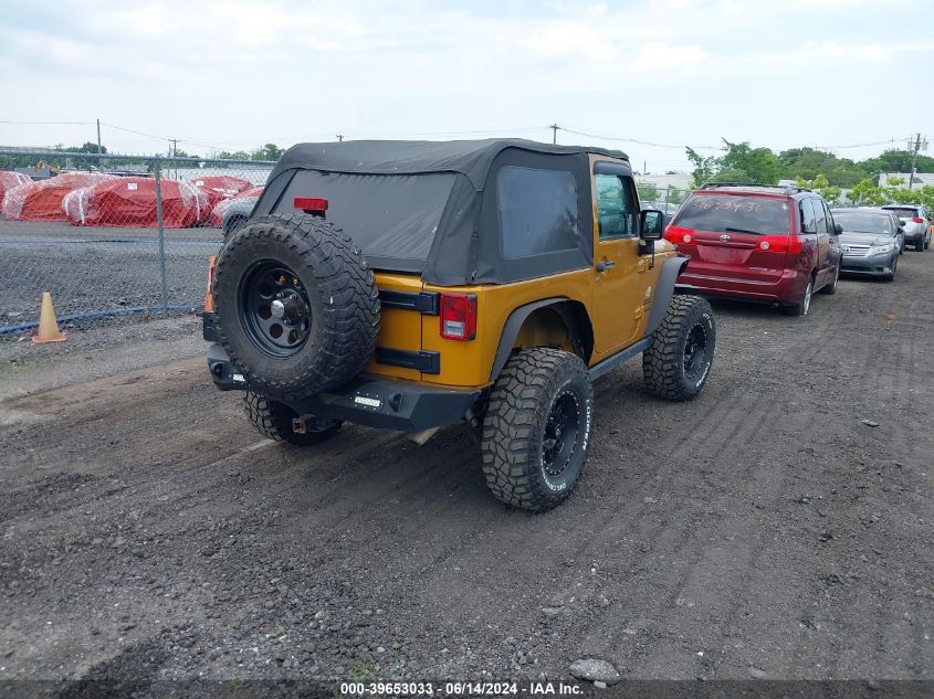 2014 Jeep Wrangler Sport VIN: 1C4AJWAG9EL287389 Lot: 39653033