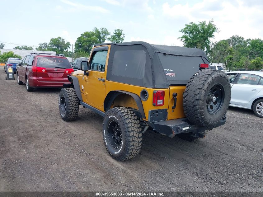 2014 Jeep Wrangler Sport VIN: 1C4AJWAG9EL287389 Lot: 39653033