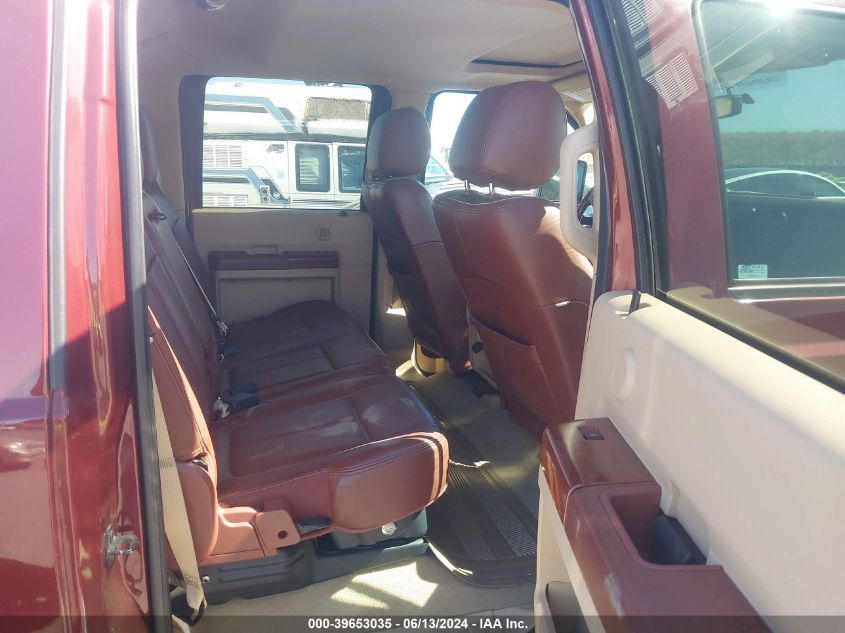 2012 Ford F-350 Super Duty VIN: 1FT8W3BT3CEA57911 Lot: 39653035