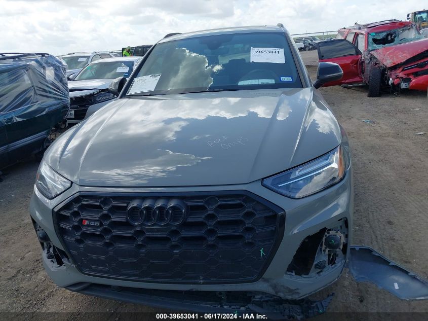 2021 Audi Sq5 Premium Plus Tfsi Quattro Tiptronic VIN: WA1B4AFY8M2037043 Lot: 39653041