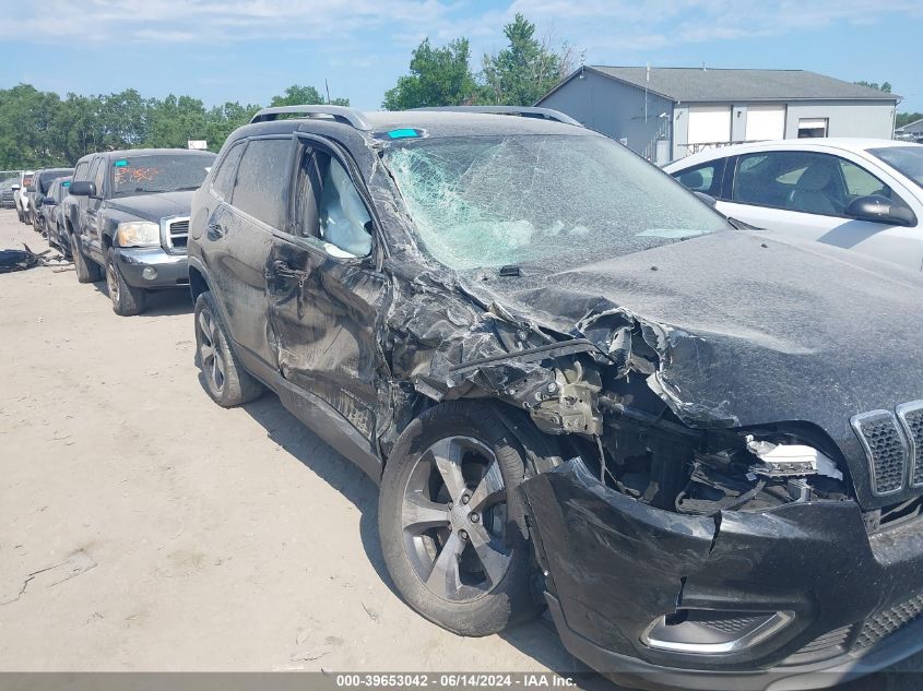 2019 Jeep Cherokee Limited Fwd VIN: 1C4PJLDB8KD461368 Lot: 39653042