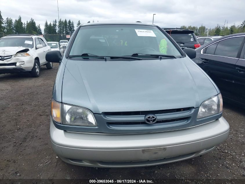 1999 Toyota Sienna Xle VIN: 4T3ZF13C5XU157160 Lot: 39653045