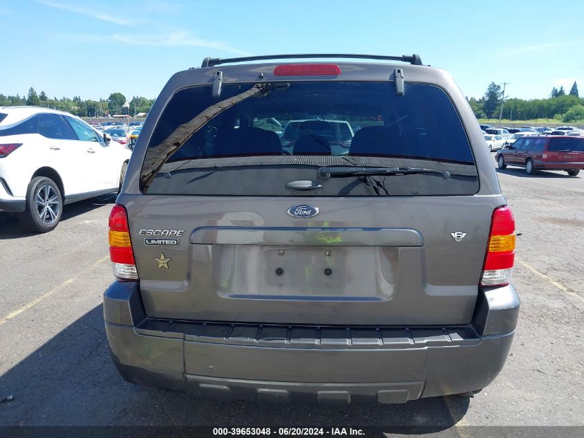 2005 Ford Escape Limited VIN: 1FMYU94115KE48138 Lot: 39653048