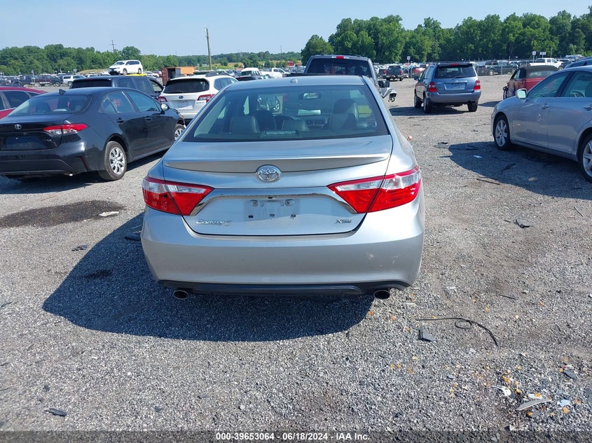 2015 Toyota Camry Xse V6 VIN: 4T1BK1FK8FU564350 Lot: 39653064