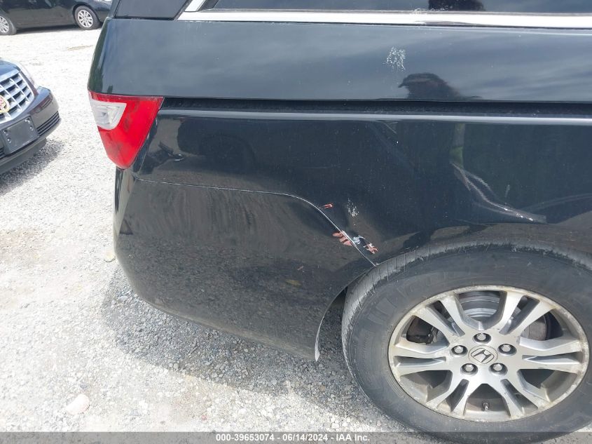 2011 Honda Odyssey Ex-L VIN: 5FNRL5H65BB012704 Lot: 39653074