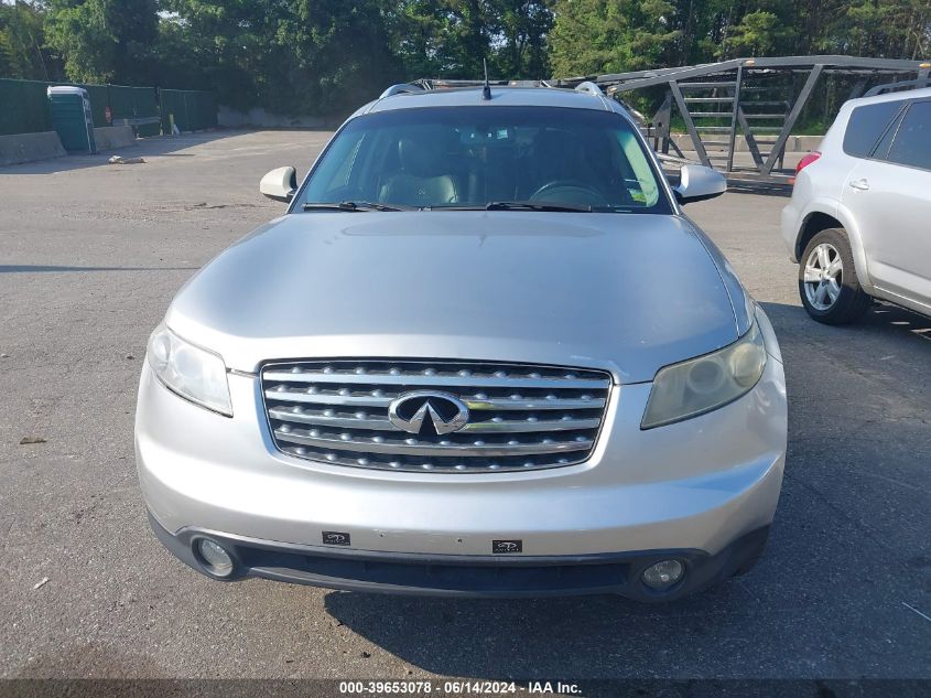 2004 Infiniti Fx35 VIN: JNRAS08W44X214669 Lot: 39653078