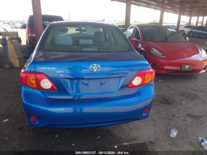 2010 Toyota Corolla VIN: 2T1BU4EE9AC366801 Lot: 39653127