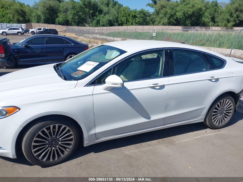 2017 Ford Fusion Titanium VIN: 3FA6P0K93HR115632 Lot: 39653130