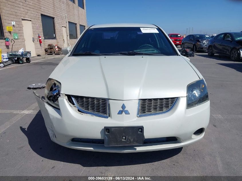 2006 Mitsubishi Galant Es/Se VIN: 4A3AB36F56E077399 Lot: 39653139