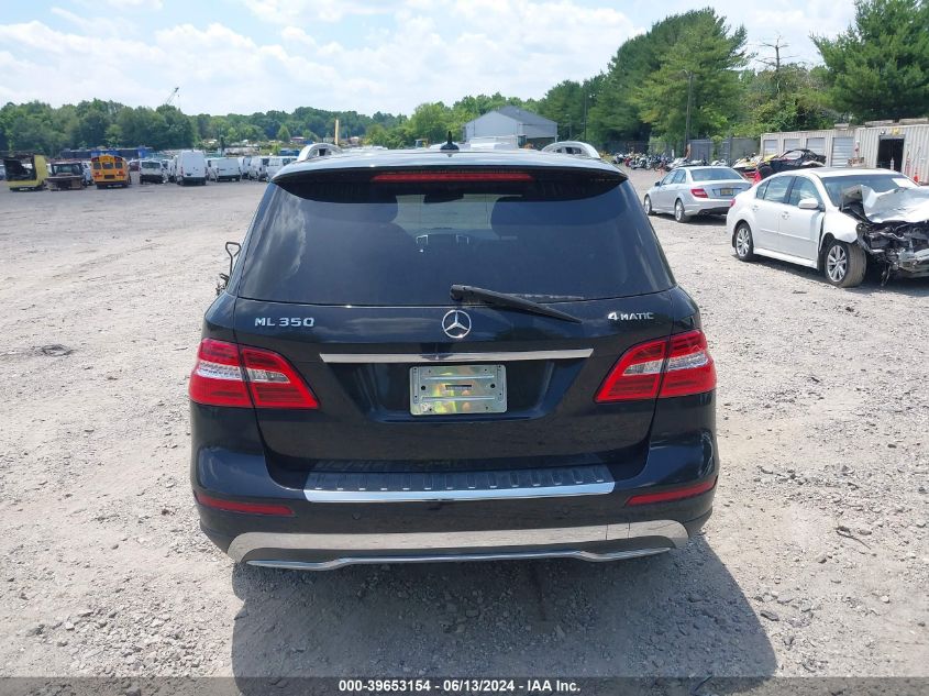 2014 Mercedes-Benz Ml 350 4Matic VIN: 4JGDA5HB6EA369007 Lot: 39653154