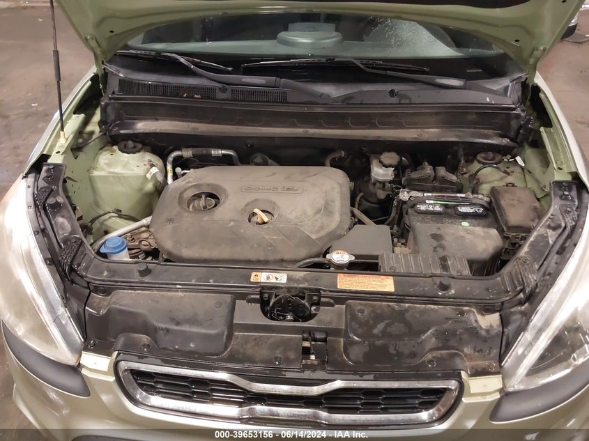 2013 Kia Soul + VIN: KNDJT2A67D7576806 Lot: 39653156