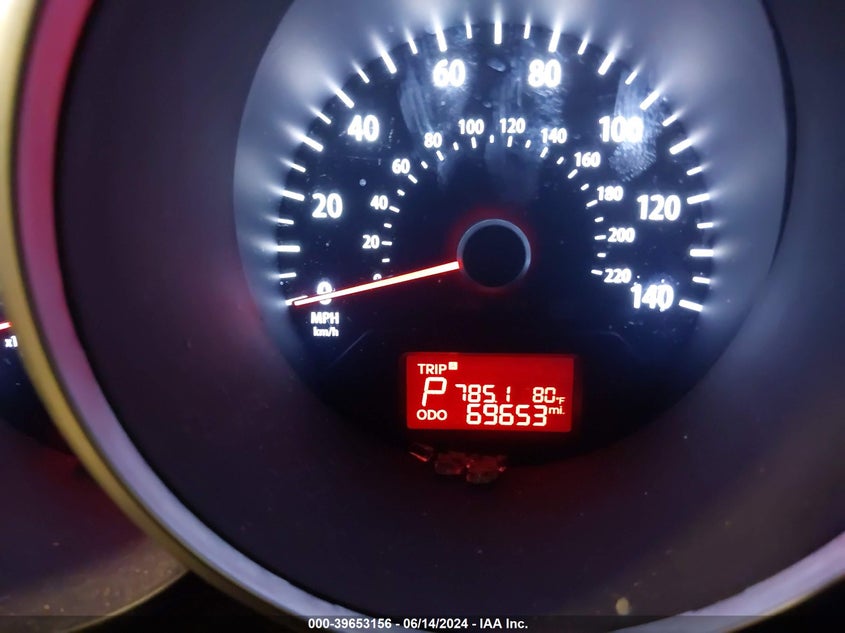 2013 Kia Soul + VIN: KNDJT2A67D7576806 Lot: 39653156