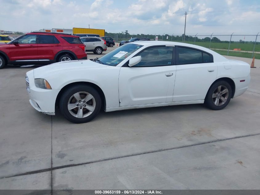 2013 Dodge Charger Sxt VIN: 2C3CDXHG9DH605281 Lot: 39653159