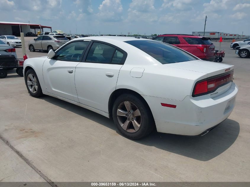 2013 Dodge Charger Sxt VIN: 2C3CDXHG9DH605281 Lot: 39653159