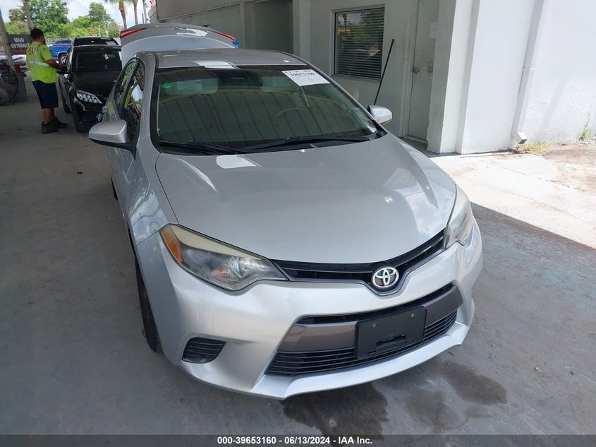 2015 Toyota Corolla Le VIN: 2T1BURHE9FC296958 Lot: 39653160