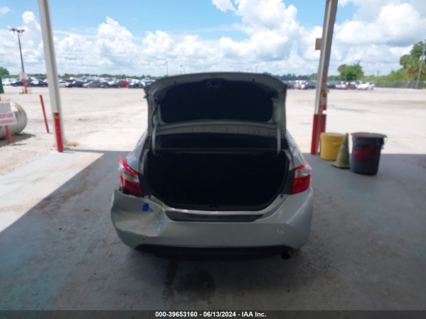 2015 Toyota Corolla Le VIN: 2T1BURHE9FC296958 Lot: 39653160