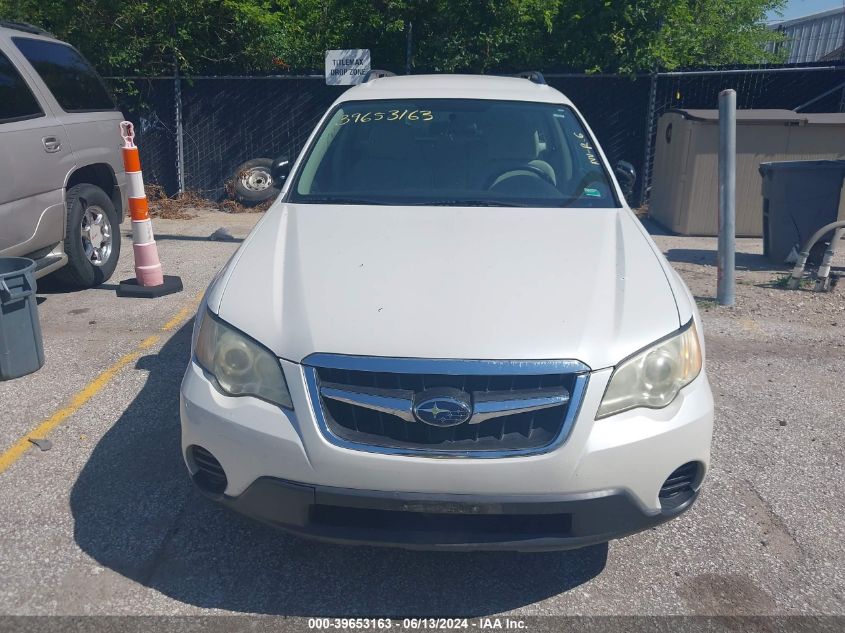 2009 Subaru Outback 2.5I VIN: 4S4BP60C497317717 Lot: 39653163