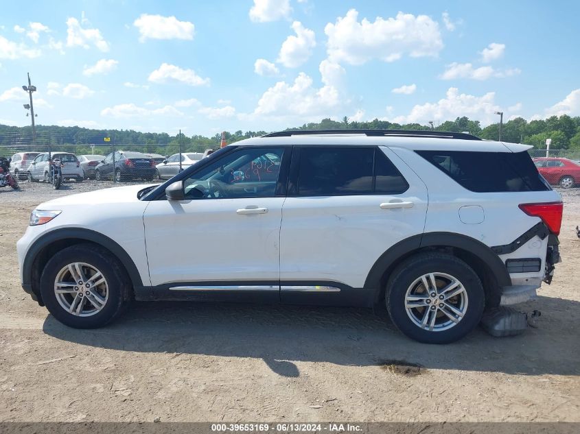 2020 Ford Explorer Xlt VIN: 1FMSK7DH5LGA33451 Lot: 39653169