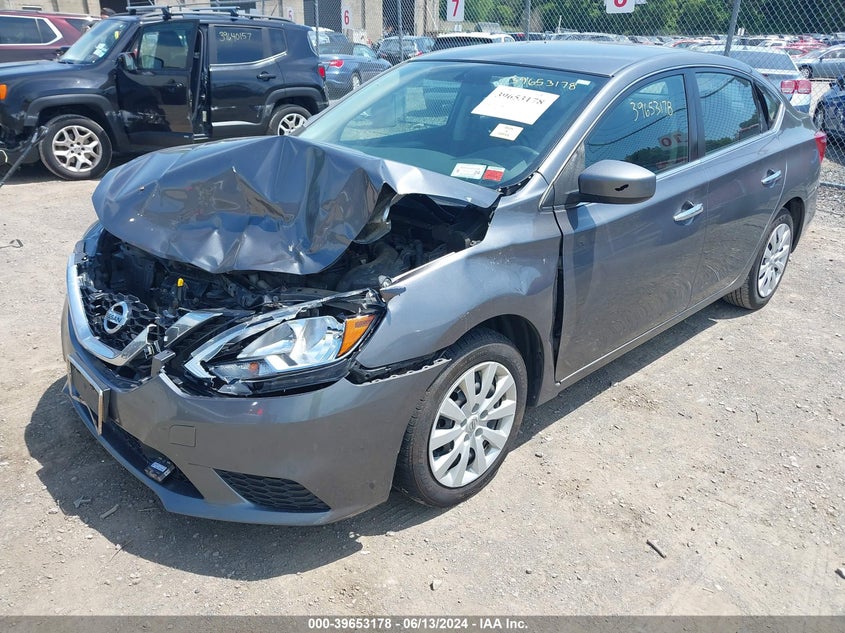 VIN 3N1AB7AP5JY308455 2018 NISSAN SENTRA S