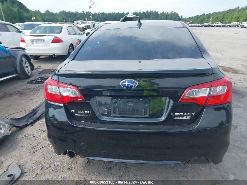 2017 Subaru Legacy 2.5I Limited VIN: 4S3BNAK61H3014484 Lot: 39653180