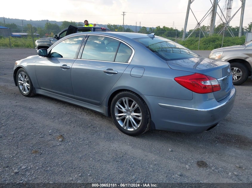 2014 Hyundai Genesis 3.8 VIN: KMHGC4DD7EU261664 Lot: 39653181