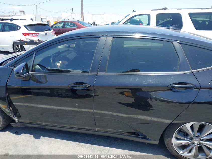 2018 Honda Clarity Plug-In Hybrid Touring VIN: JHMZC5F34JC013264 Lot: 39653185