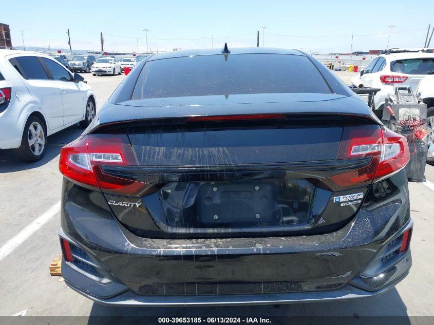 2018 Honda Clarity Plug-In Hybrid Touring VIN: JHMZC5F34JC013264 Lot: 39653185