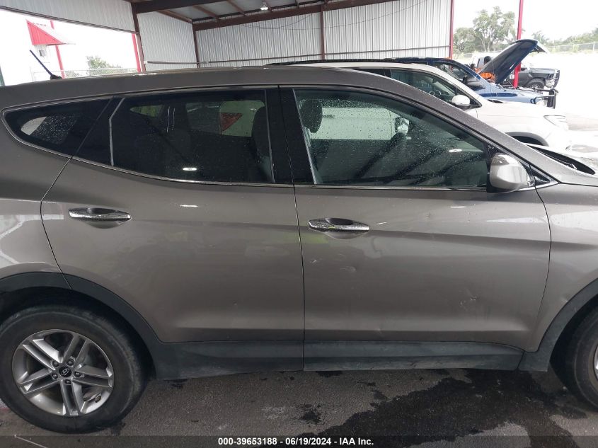 2018 Hyundai Santa Fe Sport 2.4L VIN: 5XYZTDLB0JG540544 Lot: 39653188