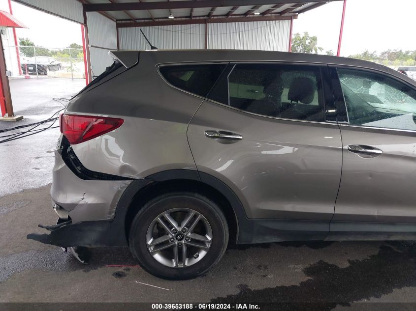 2018 Hyundai Santa Fe Sport 2.4L VIN: 5XYZTDLB0JG540544 Lot: 39653188