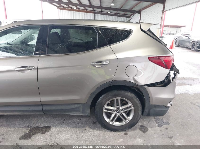 2018 Hyundai Santa Fe Sport 2.4L VIN: 5XYZTDLB0JG540544 Lot: 39653188