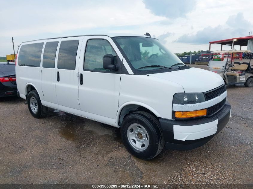 2024 Chevrolet Express Passenger Rwd 2500 Regular Wheelbase Ls VIN: 1GAWGEFP1R1178247 Lot: 39653209