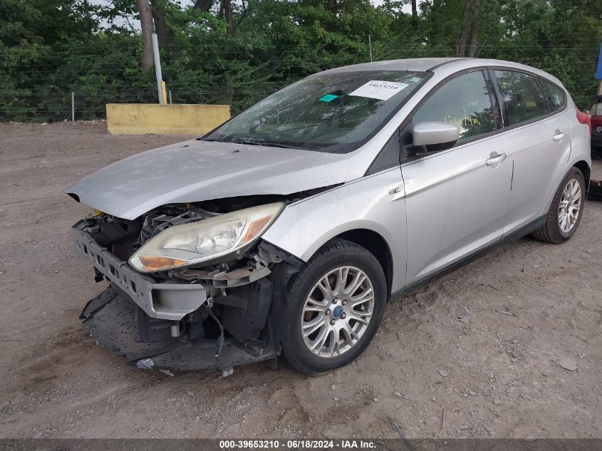 2012 Ford Focus Se VIN: 1FAHP3K28CL162823 Lot: 39653210