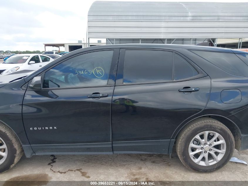 2018 Chevrolet Equinox Ls VIN: 3GNAXHEV4JL394634 Lot: 39653221