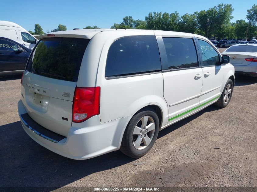 2013 Dodge Grand Caravan Se VIN: 2C4RDGBG5DR731419 Lot: 39653225