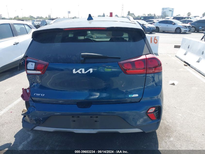 2022 Kia Niro Lxs VIN: KNDCB3LC4N5545868 Lot: 39653234