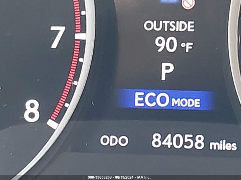 2013 Lexus Es 350 VIN: JTHBK1GG2D2062035 Lot: 39653238