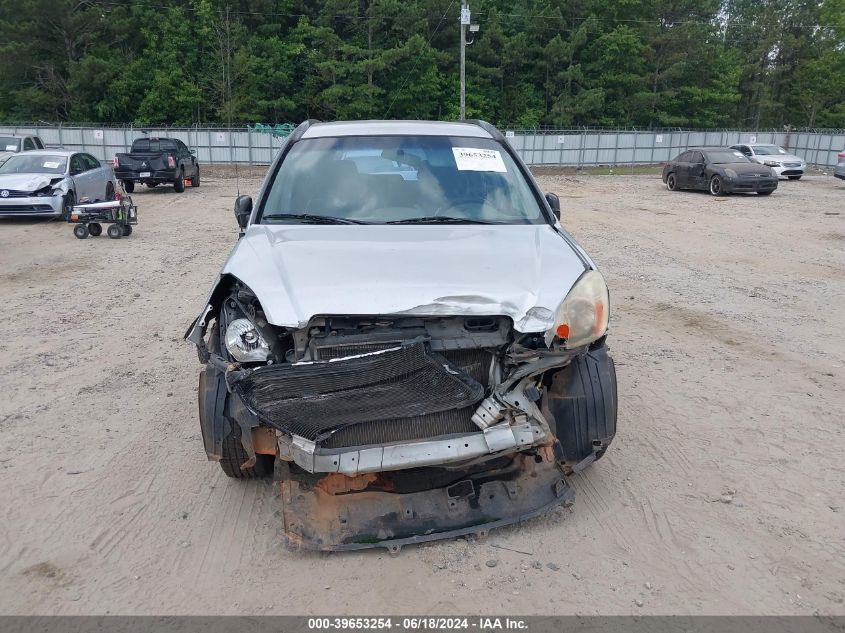 2004 Honda Cr-V Lx VIN: SHSRD68474U207197 Lot: 39653254